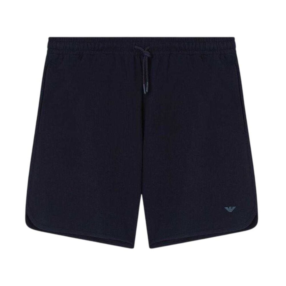 Emporio Armani EA7 Mens Bermuda Fleece Shorts / Navy